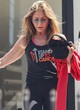 Jennifer Aniston leaving gym in sporty outfit pics