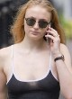 Sophie Turner naked pics - braless and cameltoe