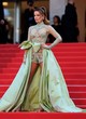 Kate Beckinsale seductive green bodysuit dress pics