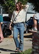 Kristen Bell in blouse and rugged jeans pics