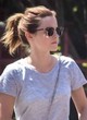 Emma Watson gray t-shirt and short shorts pics