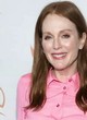 Julianne Moore in pink shirt and red pants pics