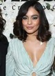 Vanessa Hudgens shows her bust in chic dress pics