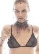 Eva Herzigova naked pics - shows boobs in magazine