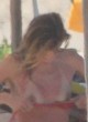 Doutzen Kroes naked pics - flashing breasts, miami beach