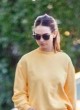 Lily James seen walking her dog in la pics