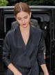 Emma Watson wows in a black silk outfit pics