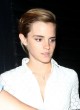 Emma Watson leaving party in white dress pics