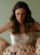 Stacy Martin naked pics - visible tits in sheer top