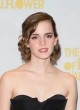 Emma Watson stuns in chic strapless outfit pics