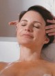 Kristin Davis naked pics - shows boobs in bathtub