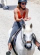 Emma Watson horse riding with her friend pics