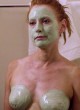 Alicia Witt naked pics - plays with boobs in bathroom