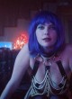 Ashley Benson naked pics - blue wig and sexy lingerie