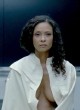 Thandie Newton naked pics - braless, almost visible tits