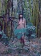 Rafaela Mandelli fully naked in the woods pics
