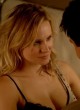 Kristen Bell naked pics - shows tits in sheer black top