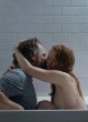 Jessica Chastain naked pics - shows tits in bathtub, erotic
