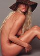Annalise Braakensiek naked pics - posing nude in hat