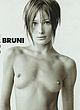 Carla Bruni topless & fully nude b&w pics pics