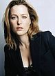 Gillian Anderson in dark clothing scans pics