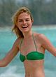 Kate Bosworth paparazzi green bikini shots pics