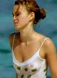 Keira Knightley see through top beach shots pics