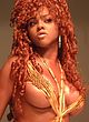Lil Kim sexy and almost nude scans pics
