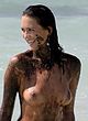 Lucy Clarkson paparazzi topless beach photos pics