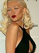 Christina Aguilera posing at pre grammy party pics