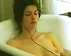 Audrey Tautou exposes breasts in a bath nude clips