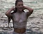Milla Jovovich topless and seethru scenes clips