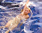 Jaime Pressly she swims nude in pool nude clips