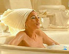 Monica Bellucci all nude in a bath with milk clips