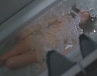Nikki Sanderson nude in the bath tub washing clips