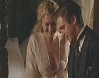 Sophia Myles in skimpy night robe in bed videos