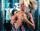 Jenny McCarthy playing with tits in public videos