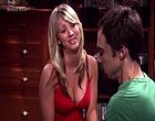 Kaley Cuoco impressive cleavage videos