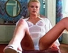Charlize Theron stripping in seethru lingerie clips