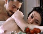 Linda Fiorentino topless in bath being shaved nude clips