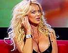 Victoria Silvstedt cleavage & nipslip video clips