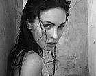 Megan Fox posing in seethru lingerie clips