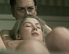Rosamund Pike caught all nude in a bath clips