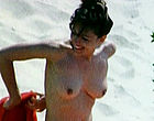 Elizabeth Hurley shows tits on a beach nude clips