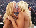 Sable caught kissing busty blonde videos