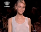 Models see through on the catwalk videos