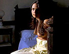 Jordana Brewster undressing on the bed clips