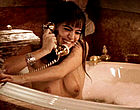 Sienna Miller chatting in a bubble bath clips