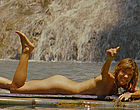 Kiele Sanchez floating naked on a raft clips