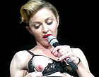 Madonna boob slip & seethru video clips